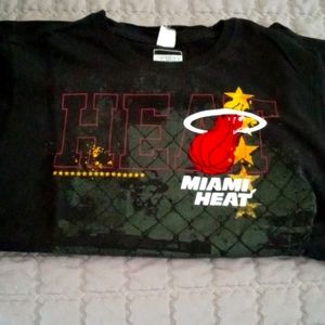 Used Junior small Miami Heat t shirt